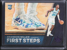 2023-24 Panini Court Kings Brandon Miller First Steps Rookie Purple /49 Hornets