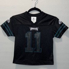 NFL Kids Black and green Eagles Jersey Eagles YXS 4/5