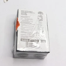 Bell Weatherproof Box Extension 1 Gang 3/4 Outlets x 1-1/2 Deep 5405-0