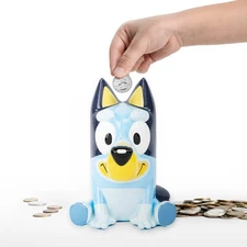 Jay Franco Bluey Ceramic Piggy Bank - Kids Room Décor  Coin Bank - Childrens ...