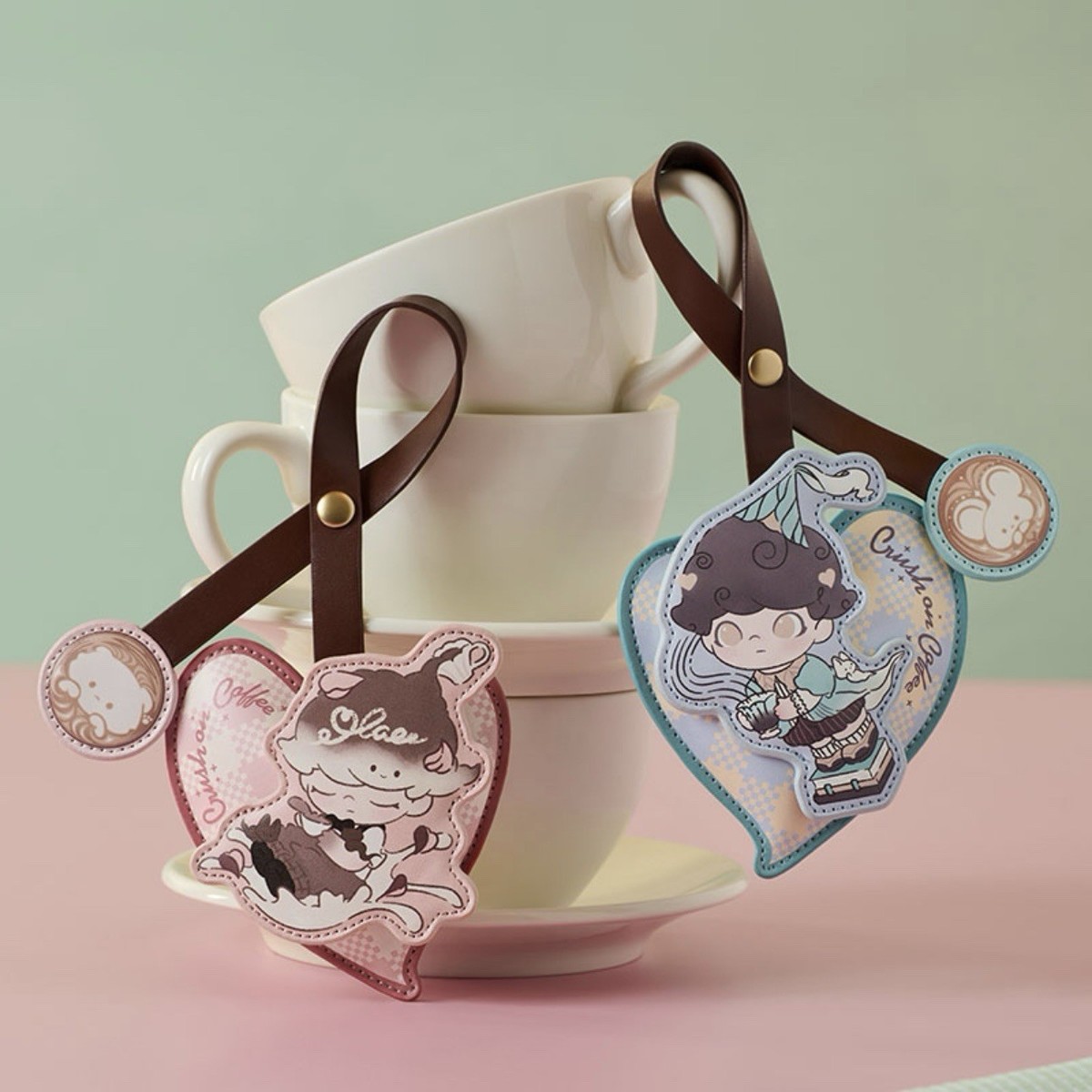 POP MART DIMOO Crush on Coffee Series-Fragrance Bag Pendant