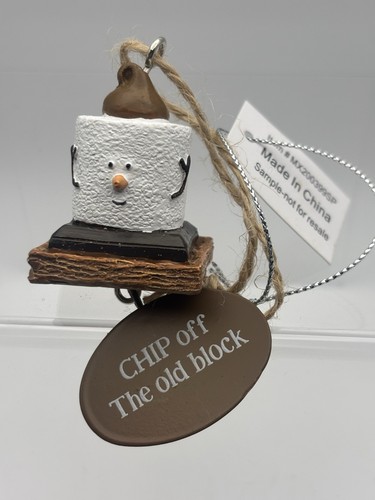 Midwest Of Cannon Falls Smores Holiday Ornament Rare Sample Small Chocolate Chip - 第 1/5 張圖片