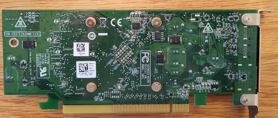 AMD Radeon RX 550 4GB GDDR5 Low Profile Graphics Card - Image 2 of 3