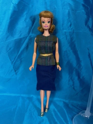 1963 Mattel Midge #860 -OOAK Face Repaint /Handmade VTG  Clothes FREE SHIP !READ