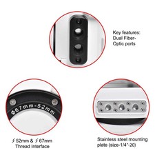 Camera Waterproof Housing Diving Case Protective Shell Underwater 60m