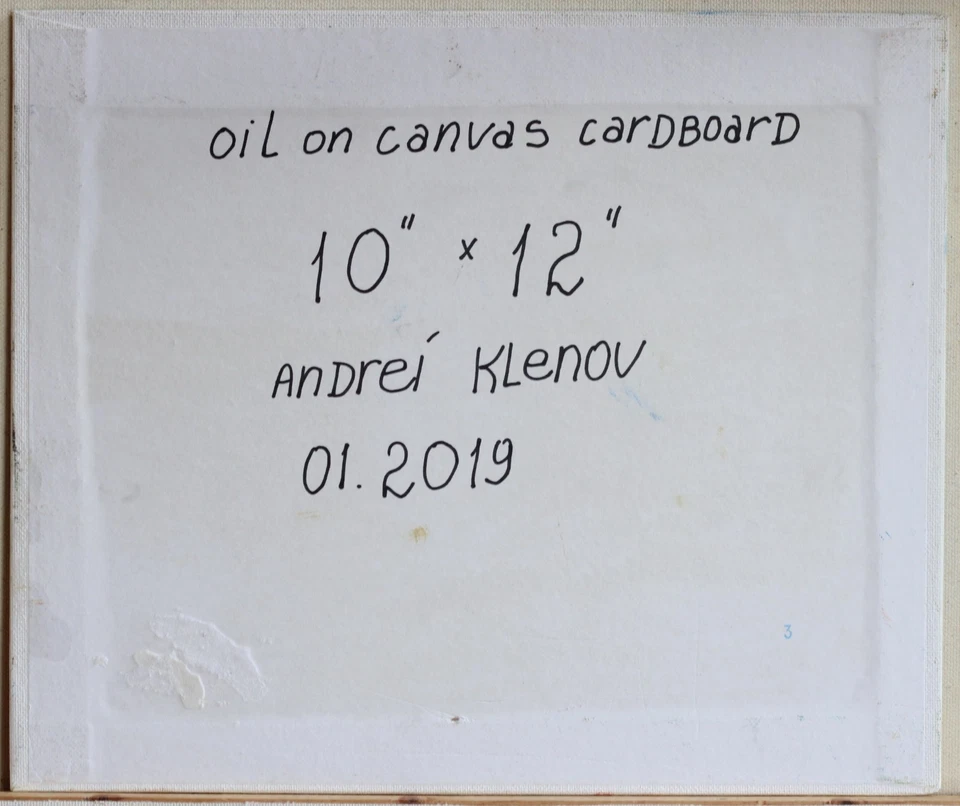 Cuadro óleo sobre lienzo 10"x12" después de Albert Marquet reflujo río paisaje acuático Foto 3 de 3