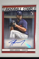 2020 Topps Update Series - Baseball Stars Autographs Dario Agrazal #BSA-DA (RC)