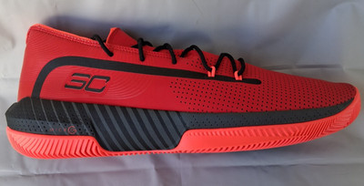 Under Armour SC 3Zero 111 Men's Size 18 Red/Jet Grey/Black 3022048-601 New
