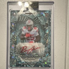 Wild Card 5 Card Draw Bo Jackson  OSU Autograph 1/1 Football Trading Card 2025