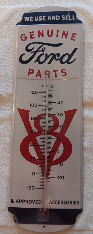 Collectible Ford Metal Thermometer