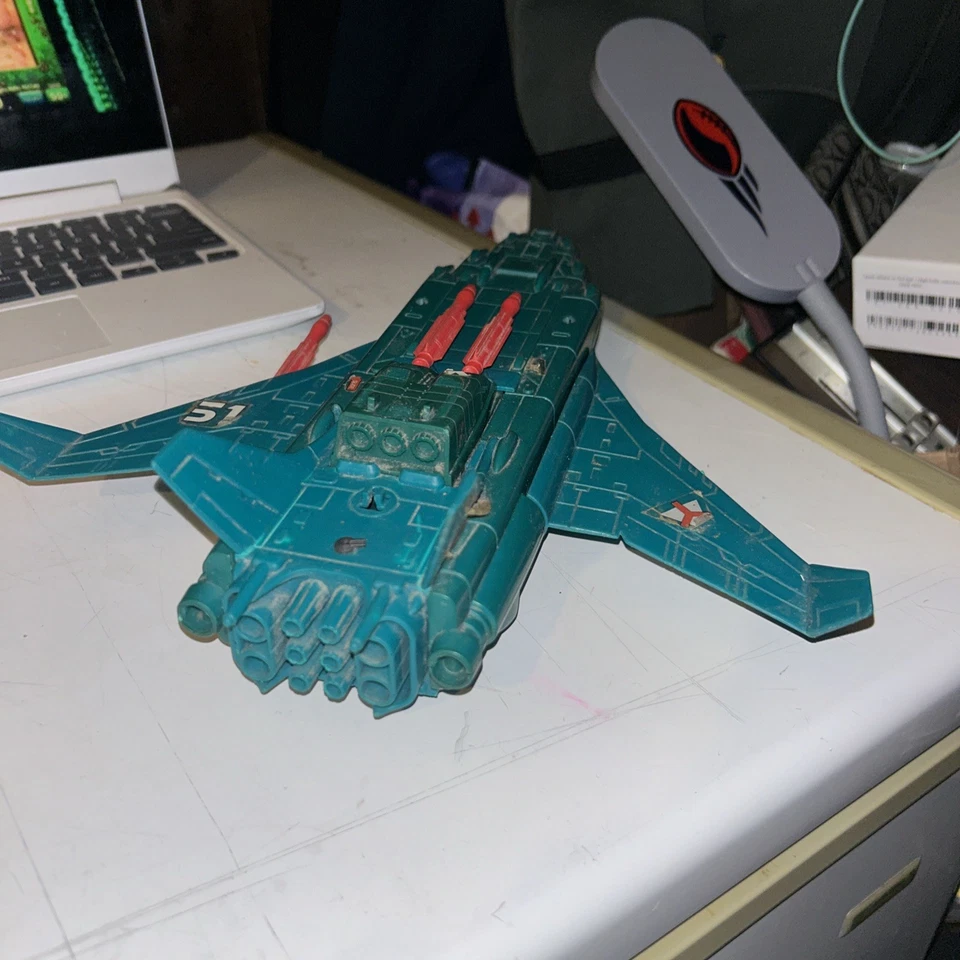 De colección 1989 Kenner Mega Force Backlash Air Assault Rapid Deployer no completo Foto 2 de 3