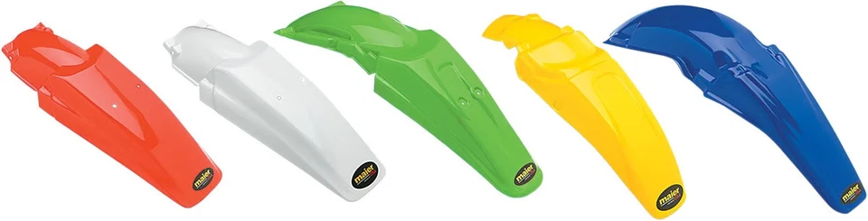 Guardabarros trasero estilo Maier Mfg MX - rojo moto 12304-12 M12304R Foto 3 de 4