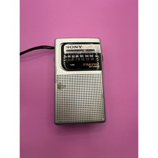 Vintage Sony ICF-S10MK2 Pocket AM/FM Radio Portable Travel