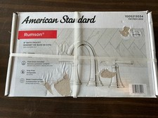 American Standard Rumson 8" Wide-Spread 2-Handle Bathroom Faucet - Chrome