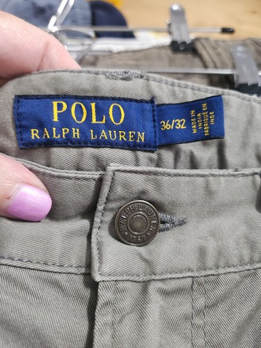 Mens Ralph Lauren Khaki Jeans Chinos W36 L32 - Picture 6 of 8