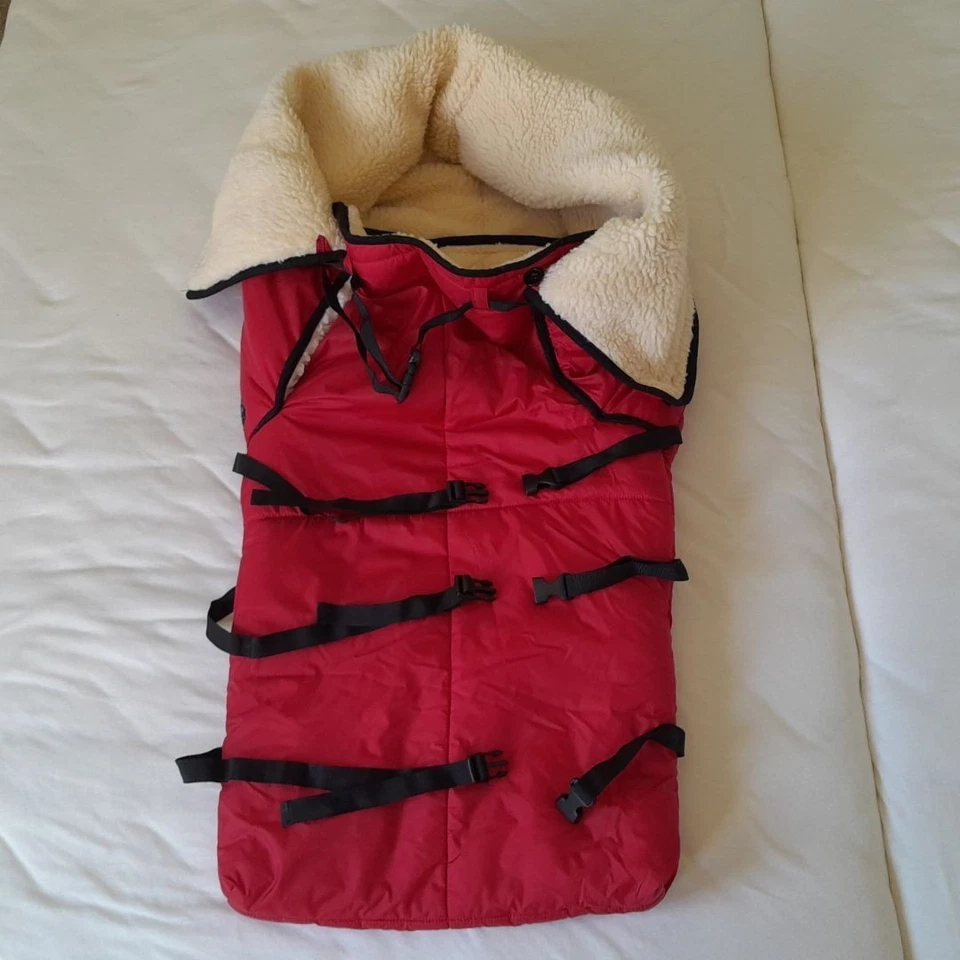 Baby Fußsack für Schlitten Schlittenfußsack Winter Schlittensack - Bild 2 von 3