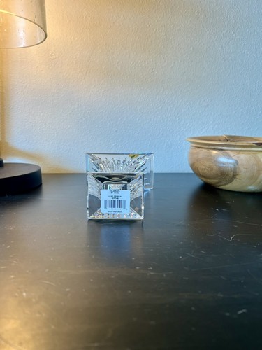 Waterford Crystal Clarion Footed Vase Made in Ireland 6" - Picture 3 of 5