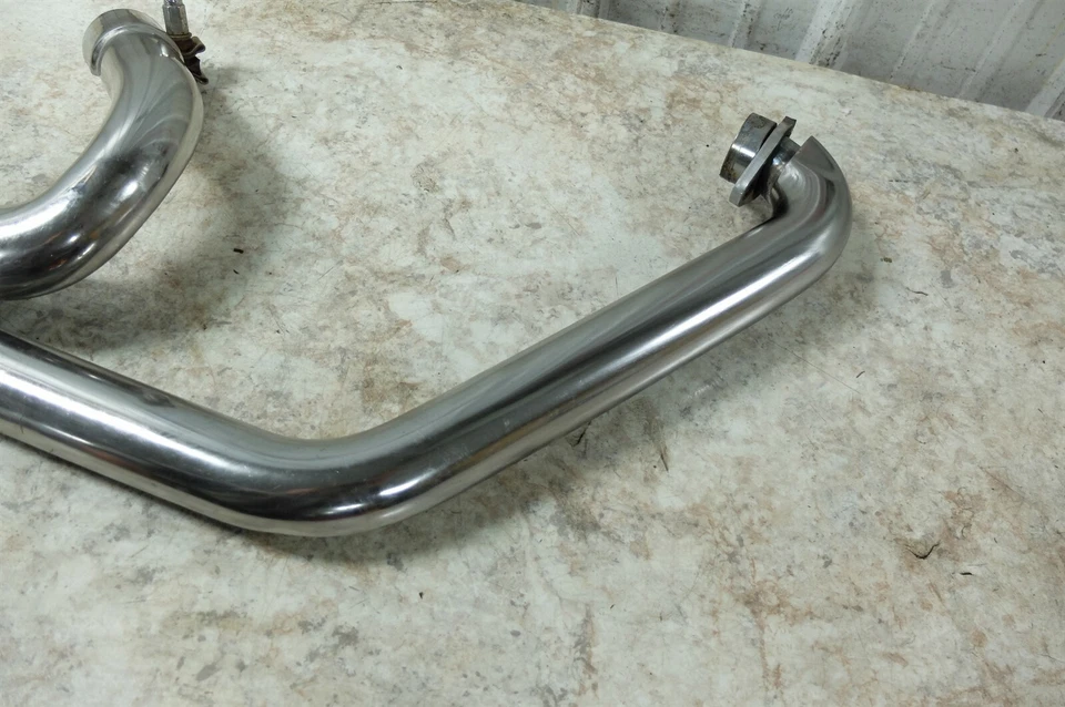 03 Polaris Victory V92 V92C Classic Cruiser muffler pipe exhaust headers - Image 2 of 4