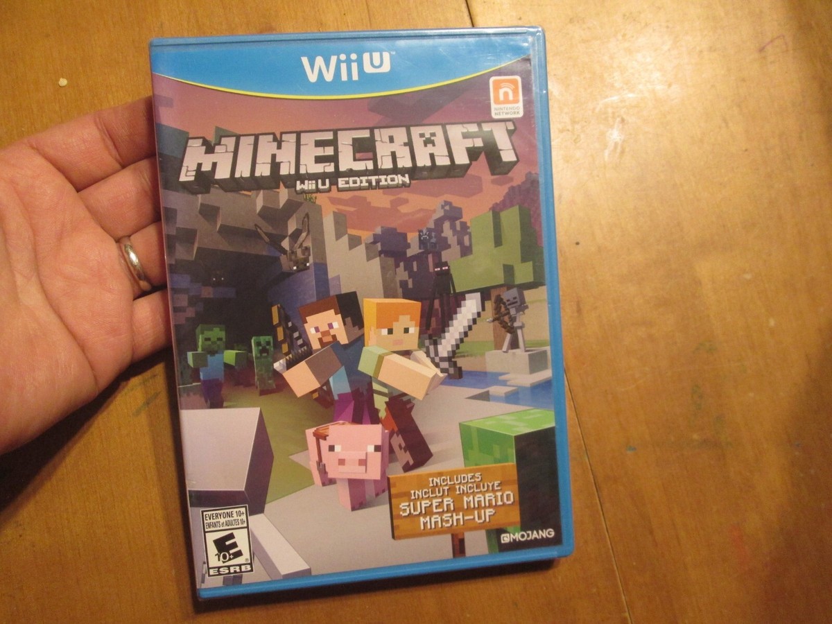 MINECRAFT NINTENDO WII U EDITION NEW FACTORY SEALED