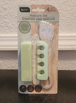 b-pure Pedicure 4pc Set Ensemble Pour Pedicure