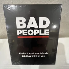 BAD PEOPLE ADULT PARTY CARD GAME BRAND NEW FACTORY SEALED FREE SHIPPING BAR 2022