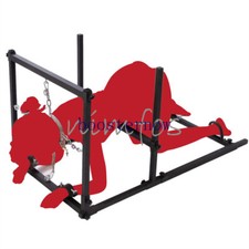 Sex Furniture Restraint Frame Set Metal Handcuffs Anklecuffs for Couples Games