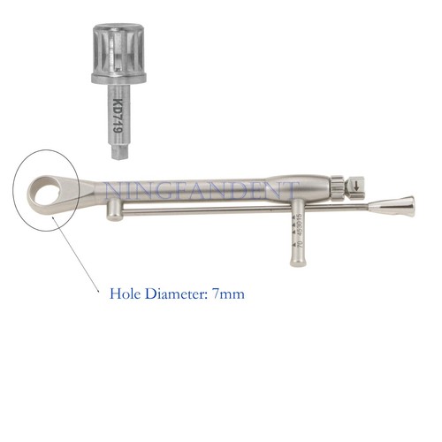 Herramienta de destornillador localizador de tapa de inserción de pilar de sobredentadura dental se adapta a hoseas - Imagen 12 de 115