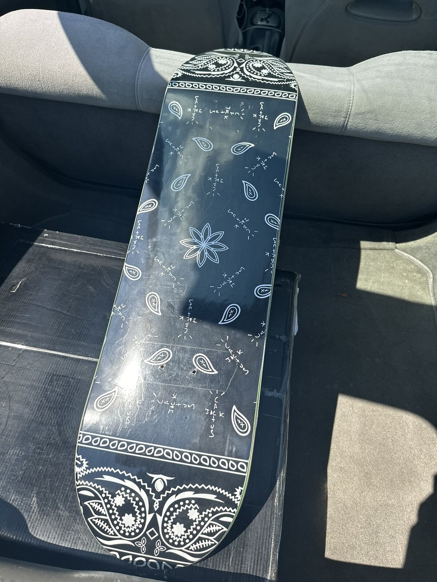 【新品】 CACTUS JACK PAISLEY SKATE DECK Travis Scott Cactus Jack - Paisley Skateboard Deck Factory Sealed