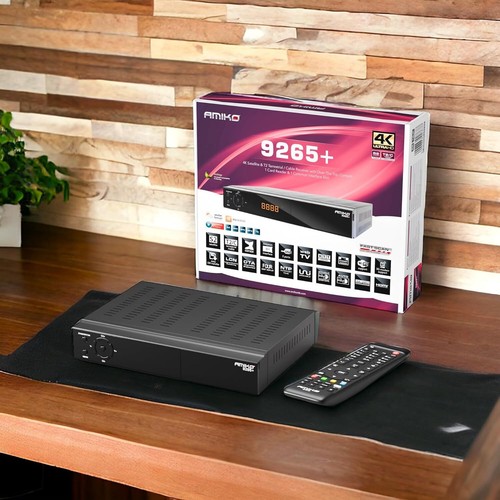 AMIKO 9265+ 4K UHD Combo Receiver, Sat- Kabel- & DVB-T2 Receiver mit PVR - Bild 6 von 9