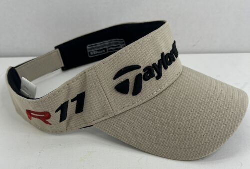 TaylorMade R11 Burner Golf Visor Hat Cap Tan/Khaki - Picture 3 of 5