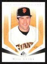 2004 SP Legendary Cuts WILL CLARK Base Baseball card SAN FRANCISCO GIANTS