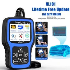 NEXAS NL101 Car OBD2 Scanner Diagnostic Tool & Battery Test Check  Engine Light