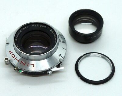 Rodenstock Heligon 2.8/90 Synchro Compur shutter for Linhof | eBay