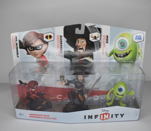 Disney Infinity Sidekicks 3 Pack Ensemble Acolytes Mrs Incredible