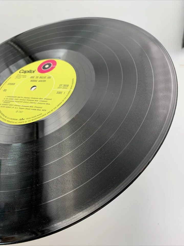Bobbie Gentry Ode To Billy Joe LP Record UK Pressing Capitol ST 2830 Vintage EMI - Image 4 of 4