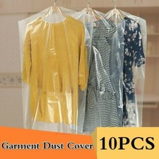 10 X Garment Dust Cover Disposable for dust Suit Bag Waterproof Storage Bags