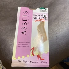 SPANX Assets by Sara Blakely Shaping Pantyhose 126B - Nude Sz 3