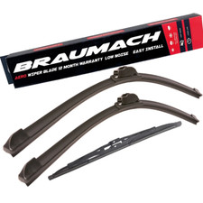 Front Rear Wiper Blades for Audi A3 8P1 Hatchback 1.8 TFSI 2006-2012