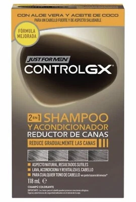 Shampoing Controlgx Régulateur de gris 118 ml - Just for Men - Photo 1/2