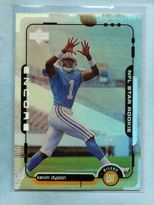 KEVIN DYSON - 1998 Upper Deck Encore ''Rookie'' - #10- Oilers - Comb. Shipping