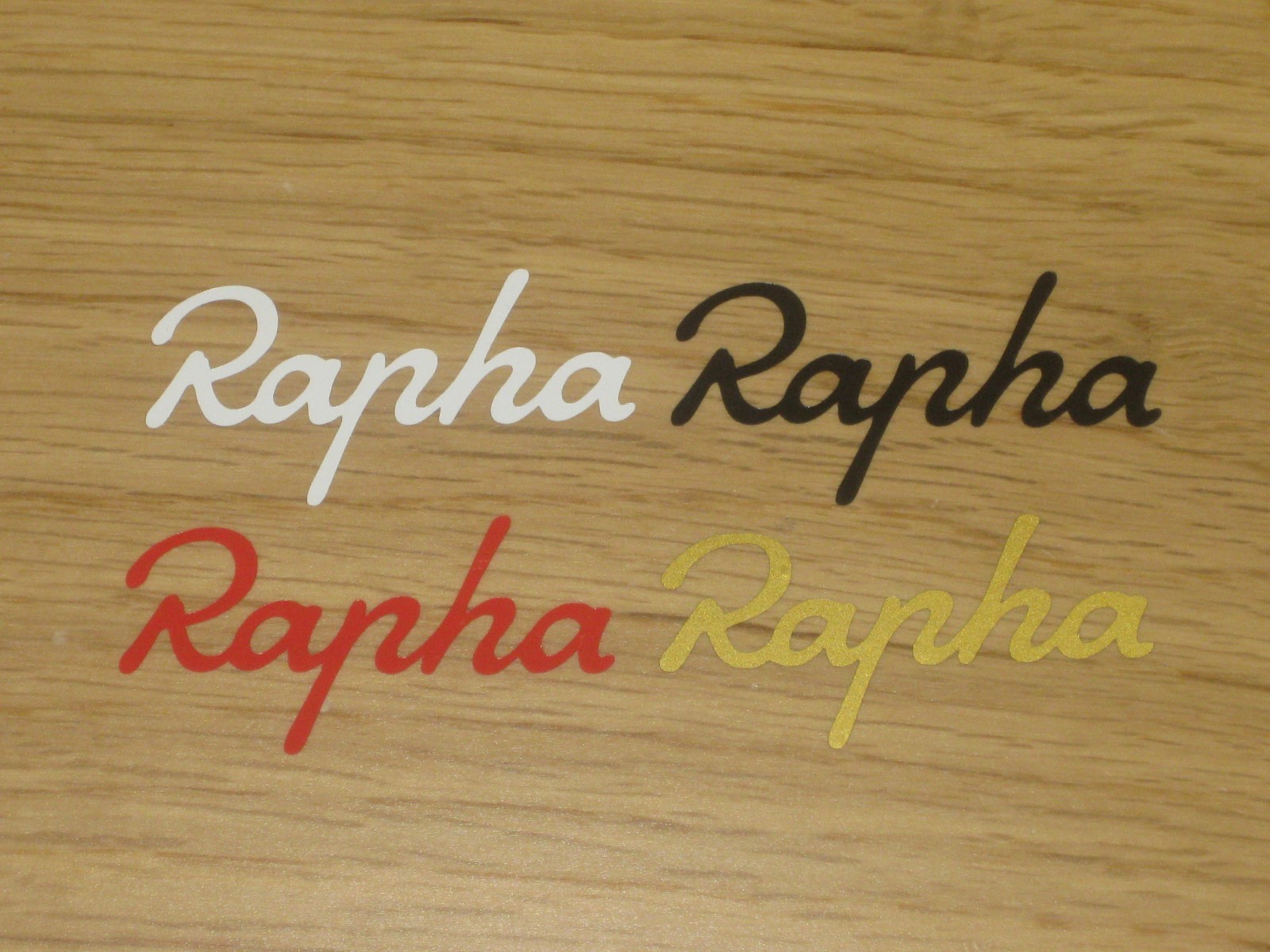 4 x Rapha Cycling Bike Stickers Custom Sizes Colours Decals Printed Frame  Forks | eBay