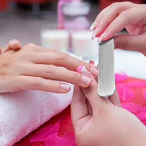 Double Sided Nail File Compatible with Diamond Deb Style Manicure Pedicure 6Pcs - Picture 6 of 12