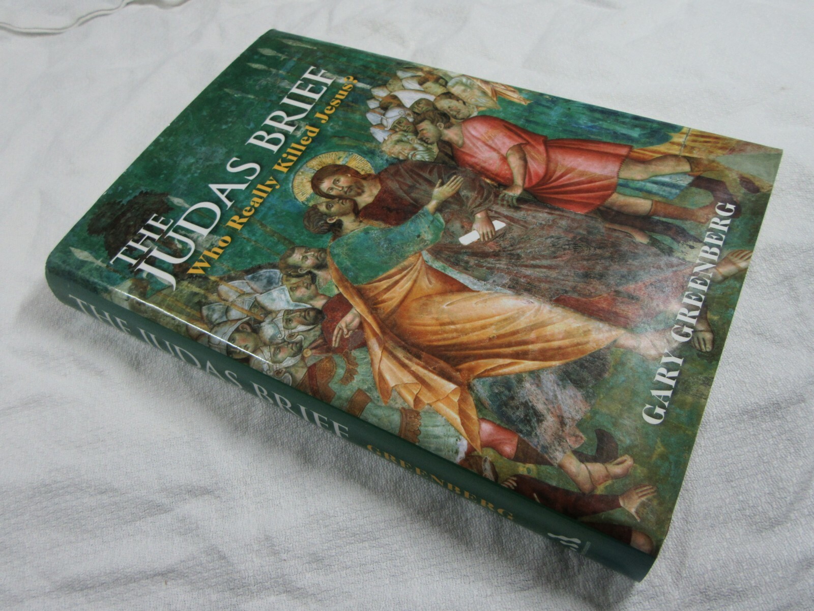 THE JUDAS BRIEF Who Really Killed Jesus? - Gary Greenberg HB-DJ 1st ed