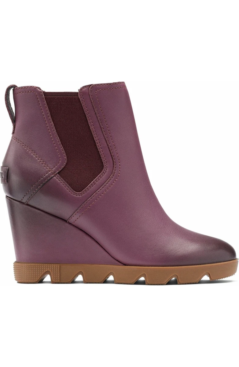 Joan waterproof wedge felt clearance chelsea boot