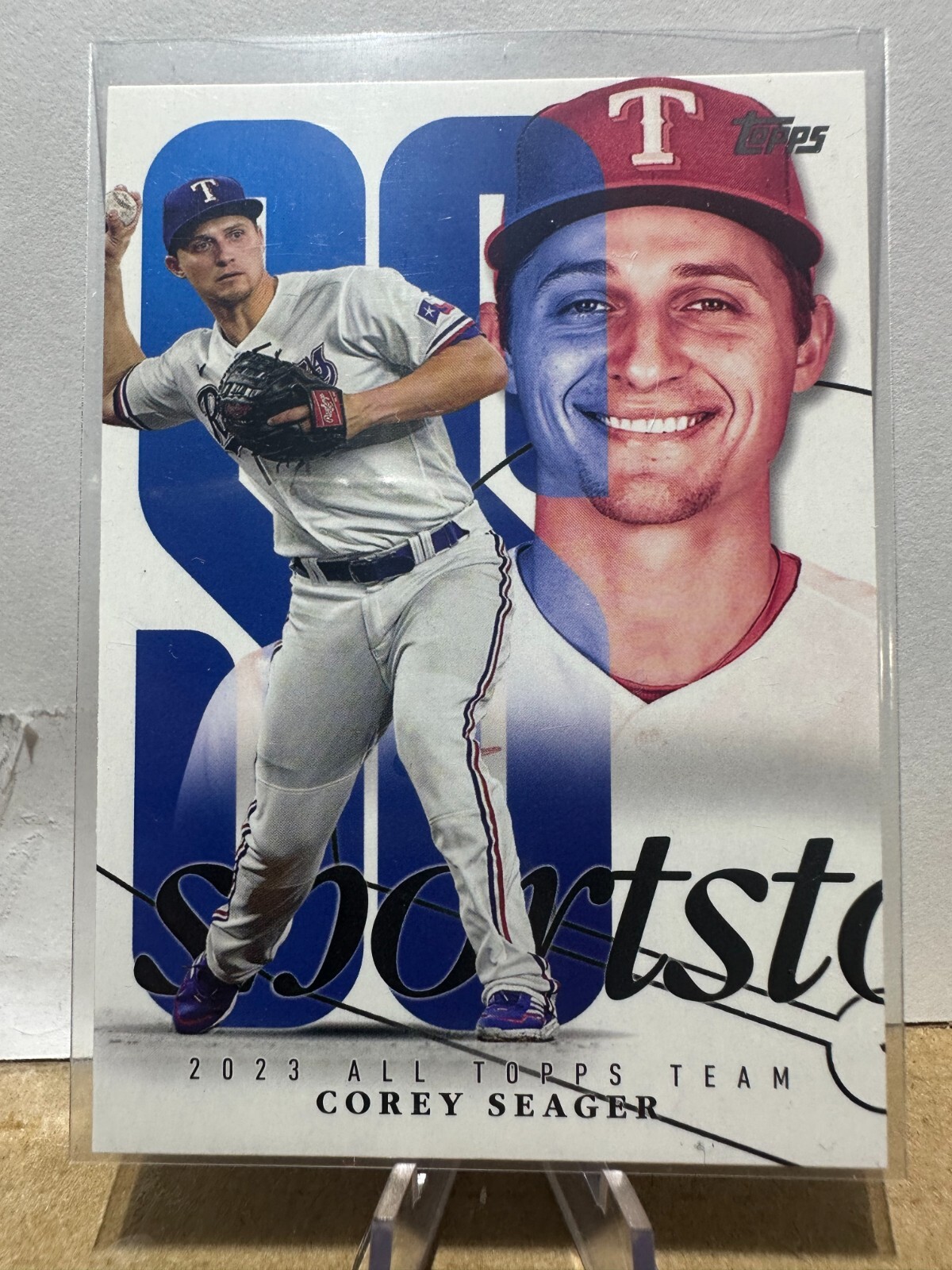 2024 Topps Series 1 - 2023 All Topps Team #ATT-5 Corey Seager