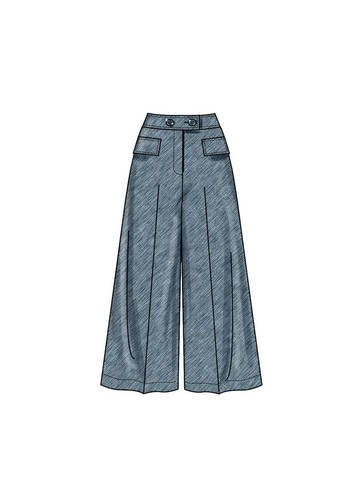 New Look Sewing Pattern N6769 Misses’ and Misses’ Petite Trousers - Picture 3 of 6