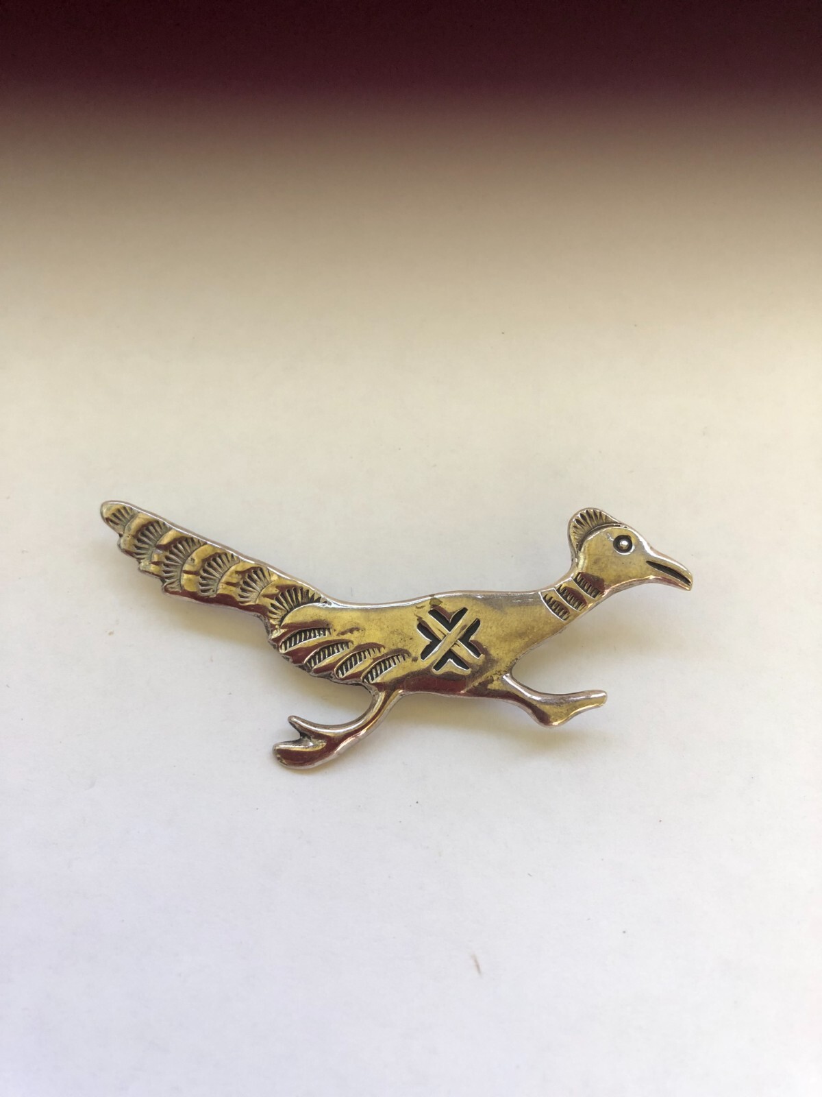 Roadrunner pin Silver - image 1
