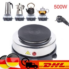 Elektrische Mini-Einzel-Kochplatte 500W Tragbar Single-Brenner-Kochfeld-Herd