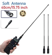 2Pcs For Baofeng UV5R UV-82 144/430MHz Dual Band Antenna NA771 SMA Female 10W