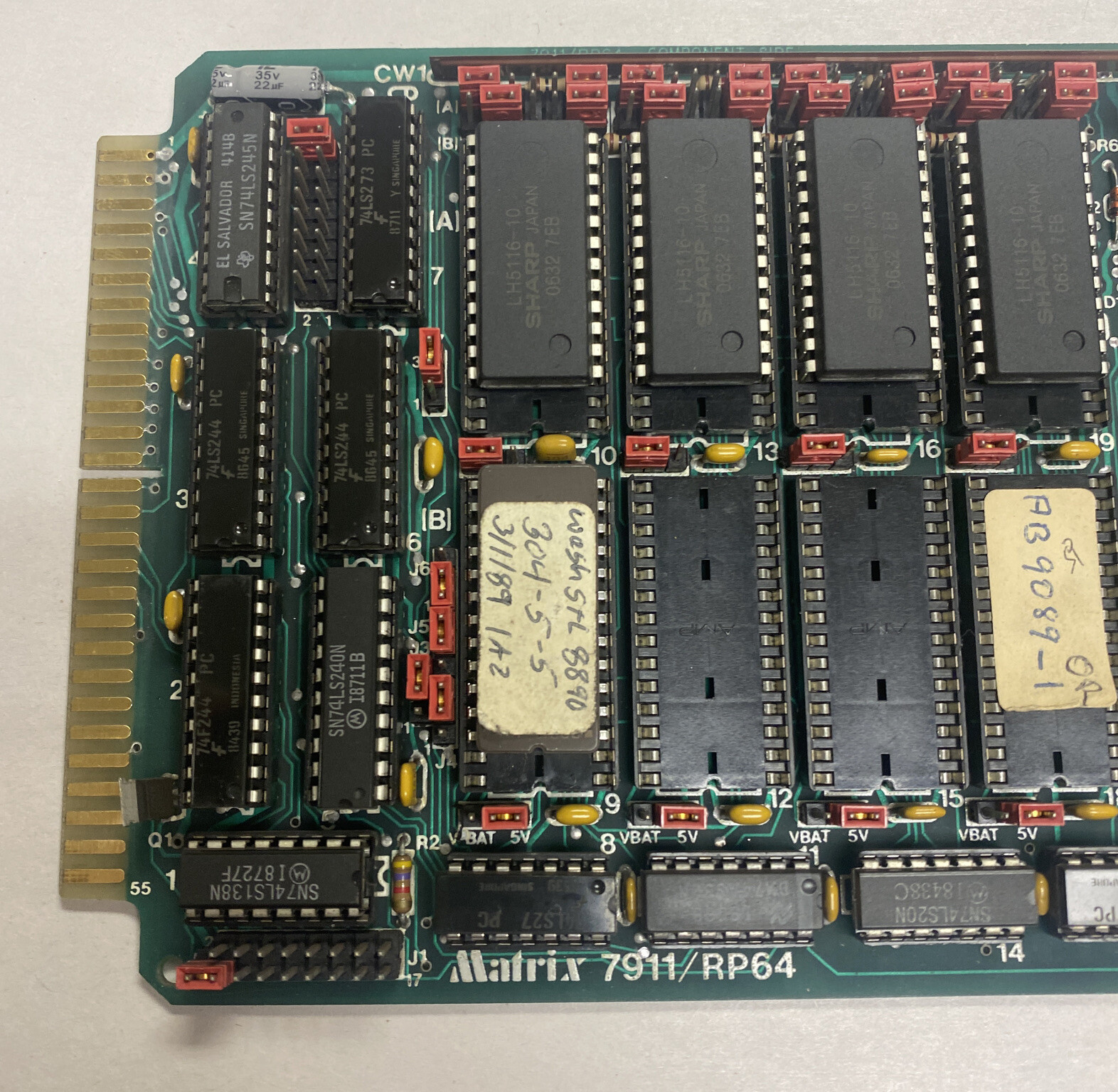 MATRIX 7911/RP64 PCB MEMORY MODULE ASSY NOS for sale online | eBay